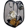 Attop Laundry Basket,Dirty Clothes Mesh Pop Up Hamper, Small Foldable Laundry Basket for Bathroom, Dorm, Travel Storage,Cruise Essenti - 3 of 4