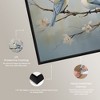 Art Remedy Two birds and a blossom branch Rustic Chic Farmhouse Wall Art Framed - 4 of 4