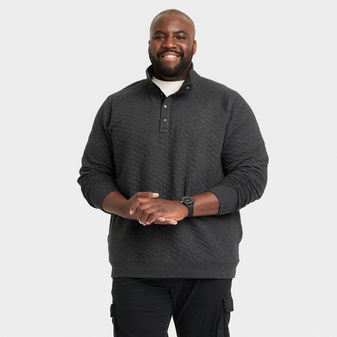 Target men's hot sale quarter zip