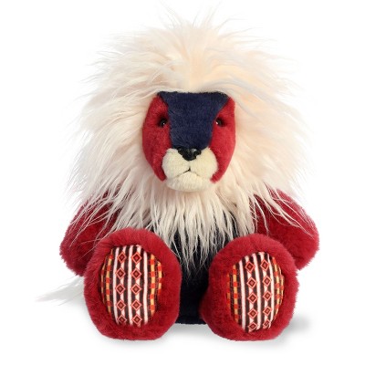 Aurora Luxe Boutique 12" Asha Lion Red Stuffed Animal