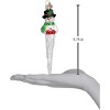 Old World Christmas Glass Blown Ornament, Icicle Snowman - 3 of 3