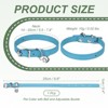 Unique Bargains Dog Collar with Bell Adjustable Buckle PU Leather Dog Collars - 2 of 4