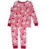 RuffleButts Modal Blend Big Girls Ruffle Long Sleeve Pajama Set - 2 of 4