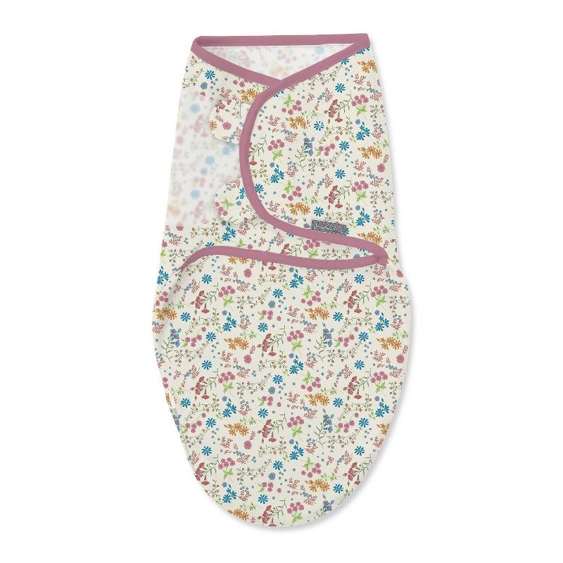SwaddleMe by Ingenuity Easy Change Swaddle Wrap - Country Petals - S/M - 0-3 Months, 1 of 5
