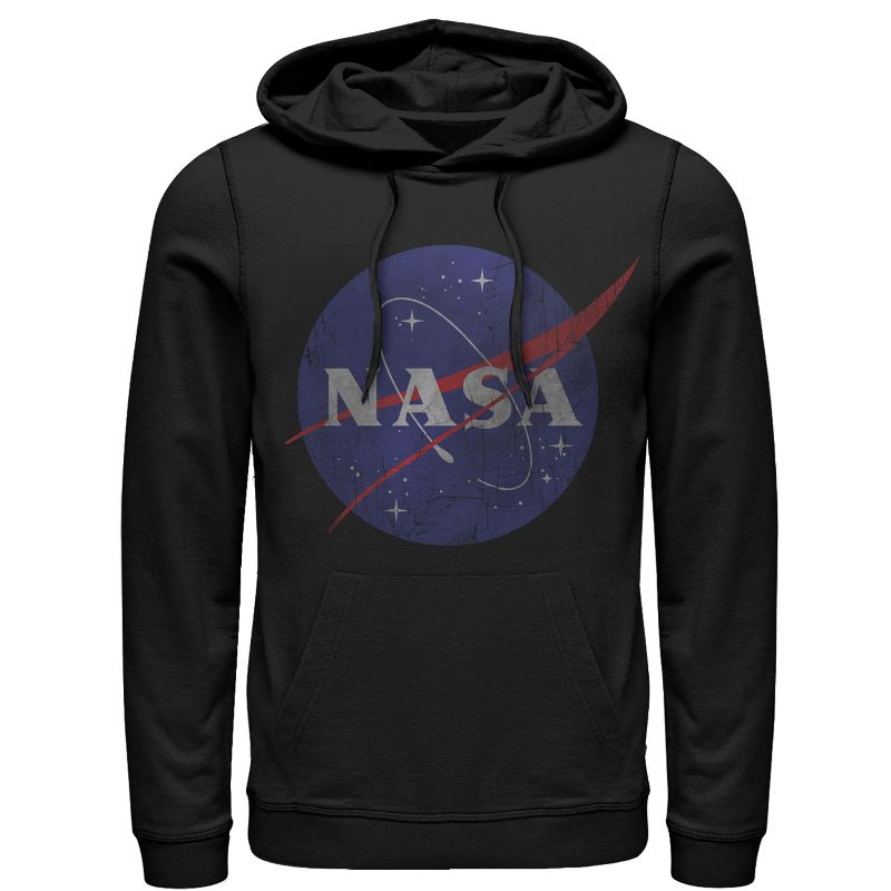 Men's NASA Logo Pull Over Hoodie, 1 of 5