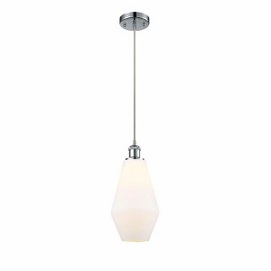 Cindyrella - 1 Light Cord Hung Mini Pendant In Industrial Style-14.5 Inches Tall and 7 Inches Wide - 1 of 1