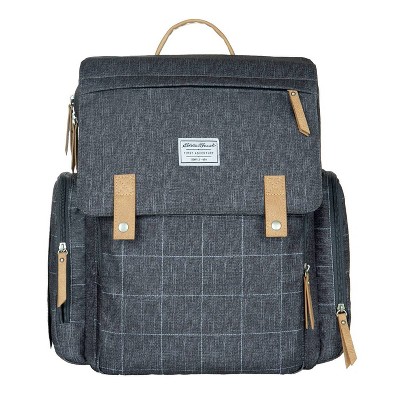 Eddie Bauer Cascade Plaid Diaper Bag - Gray : Target