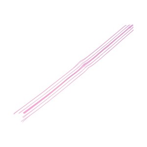 Unique Bargains Voile Pull Ribbon Snow Yarn 29.92"x1.97" 10 Pcs - 1 of 4