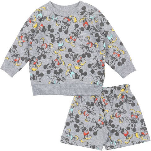 Disney Mickey Mouse Infant Baby Boys French Terry Sweatshirt