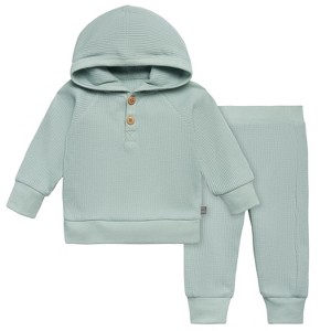 Modern Moments™ by Gerber Baby Neutral 2-Piece Hoodie and Pant Set - 1 of 4