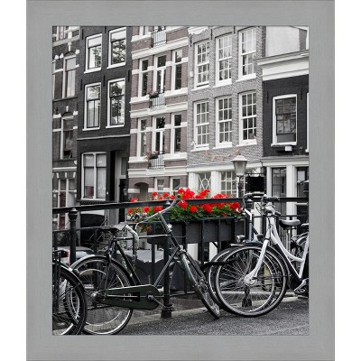 Brushed Nickel 20x24 Contemporary Wall Picture Frame