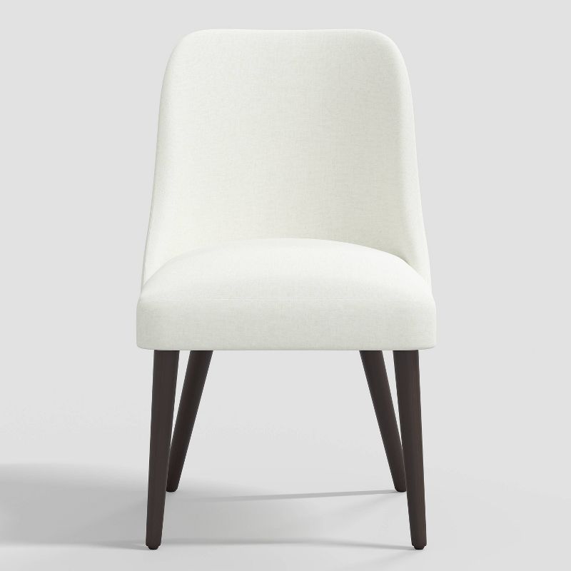 Geller Modern Dining Chair in Textured Linen Zuma - Threshold™, 3 of 9