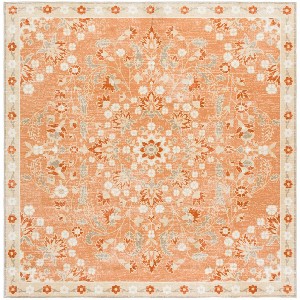 Martha Stewart Floral - MSRW184 - Indoor Power Loomed Machine Washable Skid-Resistant Rugs - 1 of 4