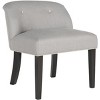 Bell Vanity Chair - MCR4203 - Artic Grey/Taupe - Safavieh Couture - 3 of 4