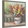 Amanti Art Snapdragon Bouquet by Carol Rowan Canvas Wall Art Print Framed 16 x 16-in. - 3 of 4