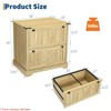 Farmhouse Rustic File Cabinets w/2 Drawers,30 in File Cabinets w/ Hanging File Folders for A4/Letter/Legal Size Documents - 2 of 4