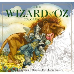 The Wizard of Oz Coloring Book - (Classic Edition) by  L Frank Baum (Paperback) - 1 of 1