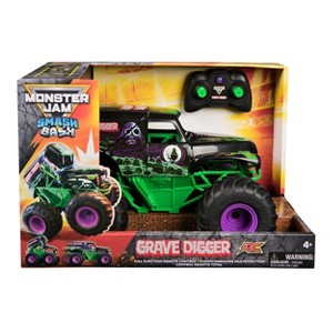 Monster Jam Grave Digger Wreck and Repair Remote Control Vehicle 1:15 Scale - 3pk - 1 of 4