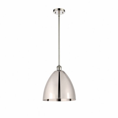 Metal Bristol - 1 Light Pendant In Industrial Style-12.75 Inches Tall and 12 Inches Wide