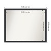 Amanti Art Bethany Non-Beveled Wood Framed Bathroom Vanity Wall Mirror - 3 of 4