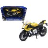 2016 Yamaha YZF-R1 Yellow Motorcycle Model 1/12 by New Ray - 4 of 4