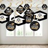 Big Dot of Happiness Law School Graduation Decoratioins Hanging Swirls - Set of 40 - 3 of 4