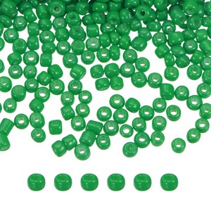 Unique Bargains Loose Craft DIY Earring Necklace Making Glass Round Beads 6000 Pcs - 1 of 4