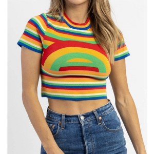 Women's OVER THE CROP TOP - Fascination - 1 of 4