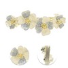 Unique Bargains Paint Lily Flowers French Barrette Hair Clips 1 Pc - 3 of 4
