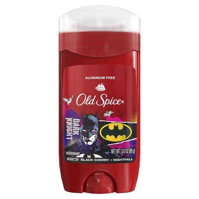 Old Spice Aluminum Free Deodorant for Men Black Cherry and Nightfall Scent, 3oz