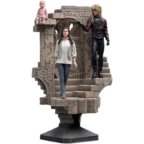 WETA Workshop Limited Edition Polystone - Labyrinth (1986) - Sarah & Jareth  in the Illusionary Maze 1:6 Scale