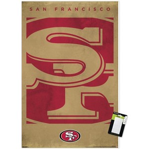 Trends International NFL San Francisco 49ers - Logo 25 Unframed Wall Poster Prints - 1 of 4