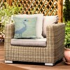 Liora Manne Frontporch Garden Indoor/Outdoor Pillow.. - 4 of 4