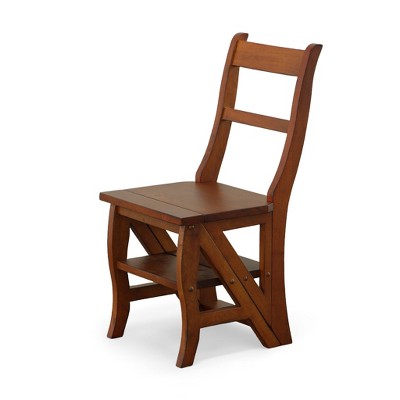 Carolina Living Folding Library Ladder Chair