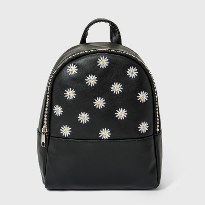 Girls' Daisy Mini Backpack - art class™ Black