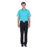 Gioberti Men's Short Sleeve Solid Dress Shirt - 4 of 4