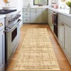 Washable Modern Abstract Rug Non Slip Low Pile Rug Soft Contemporary Throw Floor Cover Foldable Indoor Carpet for Living Room Bedroom - 3 of 4