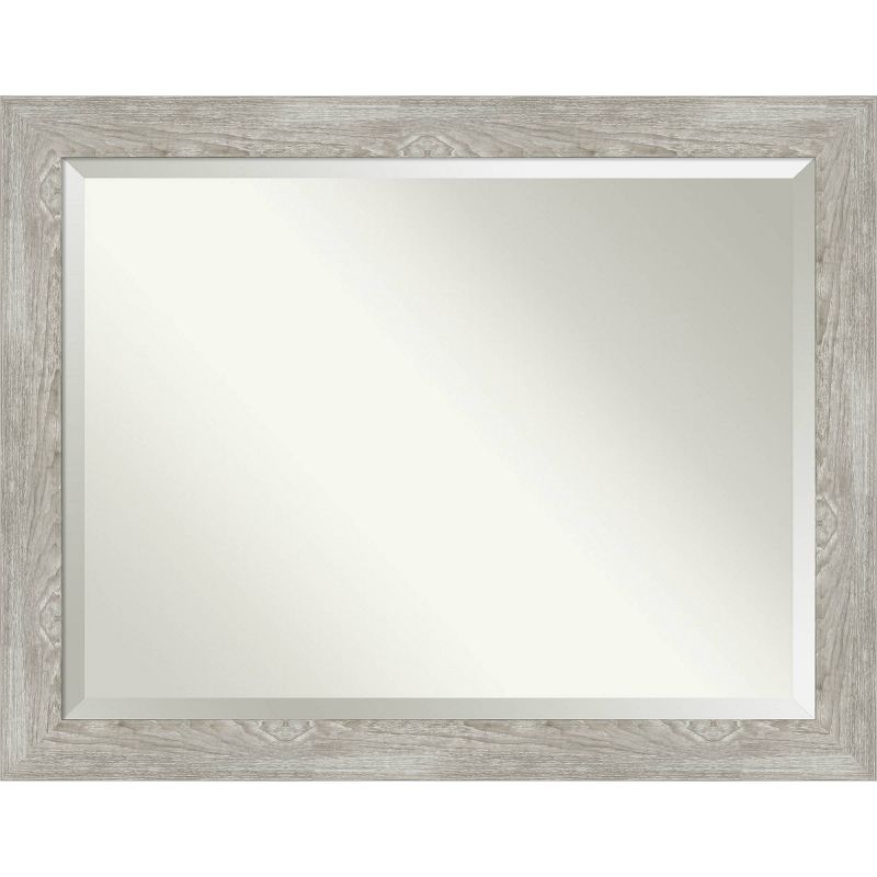 46&#34; x 36&#34; Dove Framed Wall Mirror Graywash - Amanti Art, 1 of 9