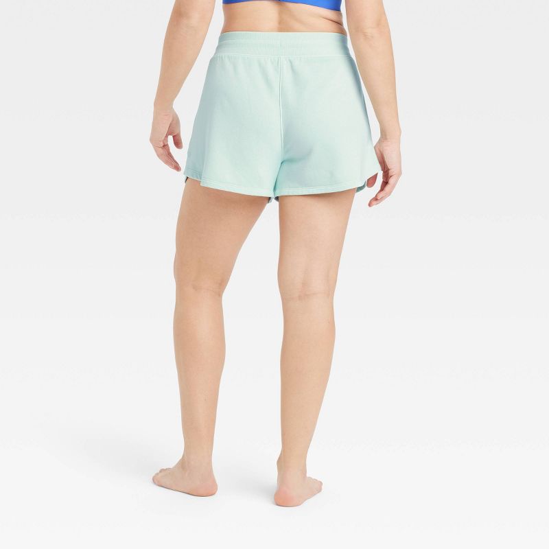 Women's Fleece High-Rise Shorts 3.5" - All In Motion™, 4 of 9
