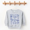 The Juniper Shop The Ocean Is Calling Collage Toddler Sweatshirt - 2 of 4