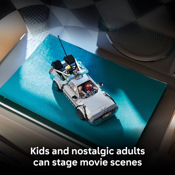 LEGO Speed Champions Máquina del Tiempo de Volver al Futuro 77256 3