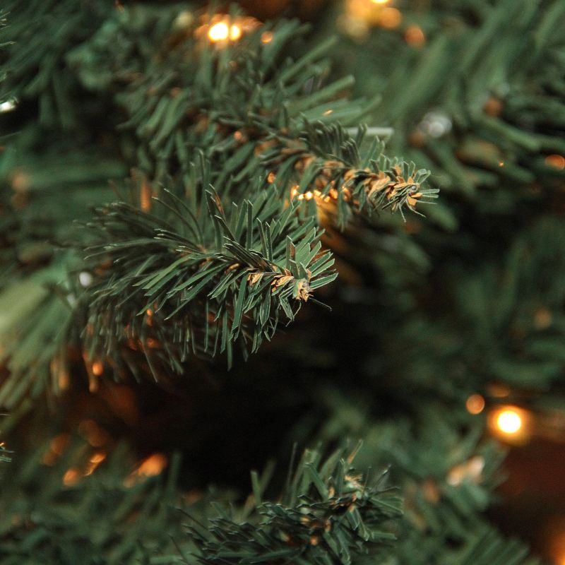 Northlight 9' Prelit Artificial Christmas Tree Slim Pine - Clear Lights, 3 of 5