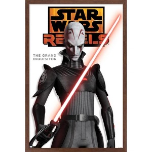 Trends International Star Wars: Rebels - The Grand Inquisitor Feature Series Framed Wall Poster Prints - 1 of 4