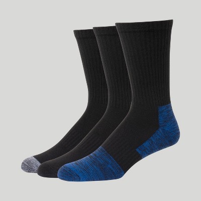 Hanes Premium Men's Outdoor Boots Socks 3pk - 6-12
