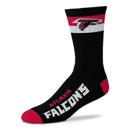 NFL Atlanta Falcons La Raya Adaptive Crew Socks - L