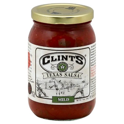 Clint's Texas Salsa Mild 16oz