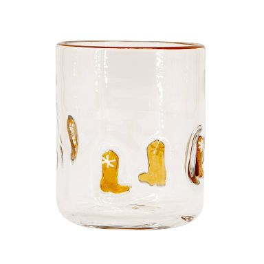 Madison Home 16oz Icon Glass Cowboy Boots