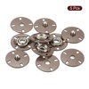 Unique Bargains Alloy Invisible Durable High Hardness Buckle Fasteners Press Studs Buttons 5 Pcs - 3 of 4