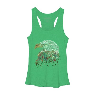 Women's Design By Humans WILD EAGLE By Dandingeroz Racerback Tank Top