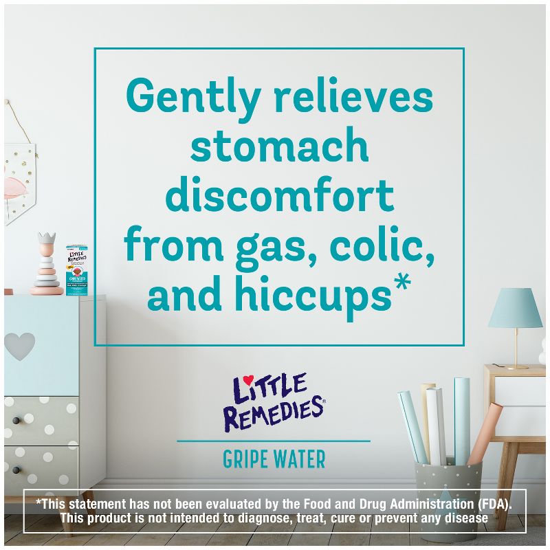 Little Remedies Gripe Water for Baby Gas Colic or Hiccups - 4 fl oz, 6 of 11
